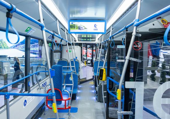 Электробус «КАМАЗ» начал курсировать в Уфе