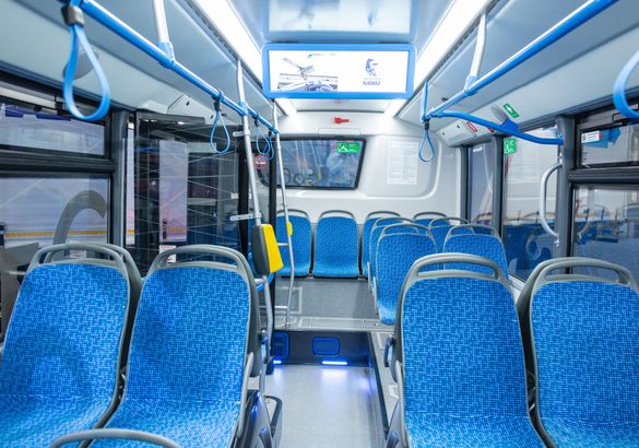 Электробус «КАМАЗ» начал курсировать в Уфе