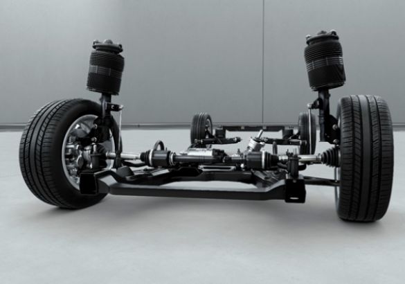 Российские Mercedes-Benz V-Class получили пневмоподвеску
