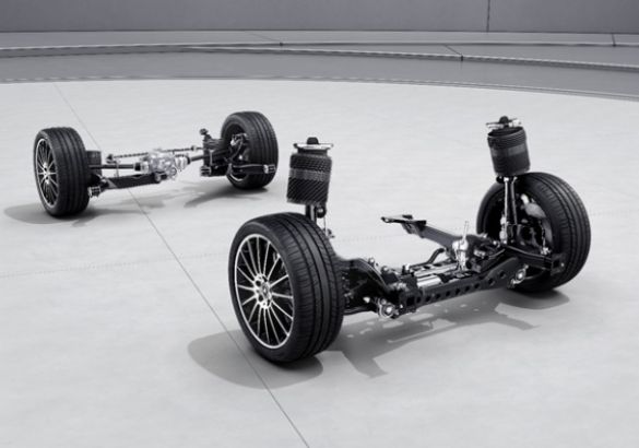 Российские Mercedes-Benz V-Class получили пневмоподвеску