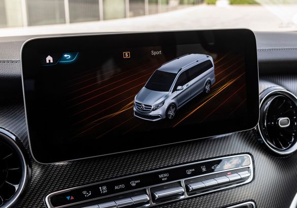 Российские Mercedes-Benz V-Class получили пневмоподвеску