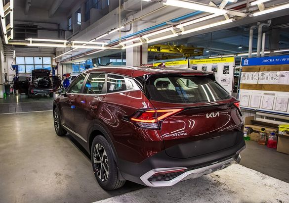 Новый Kia Sportage встал на конвейер «Автотора»