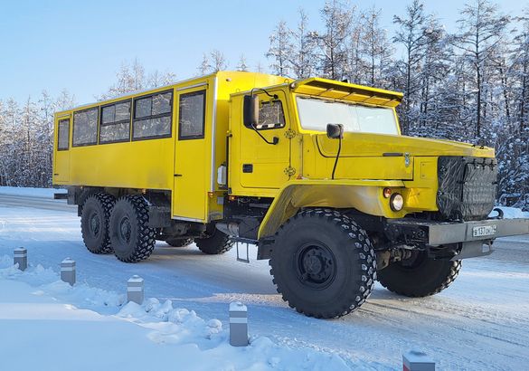 Арктический автобус «Урал» проходит испытания в Якутии