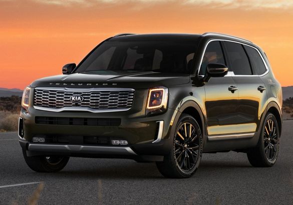 Трехрядный кроссовер Kia Telluride обновится вместе с «Палисадом»