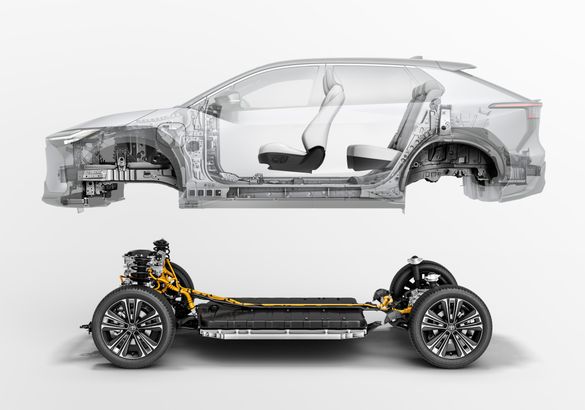 Названа цена электрического кроссовера Toyota bZ4X