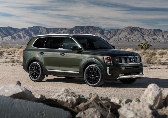 В Нью-Йорке представлен обновленный Kia Telluride