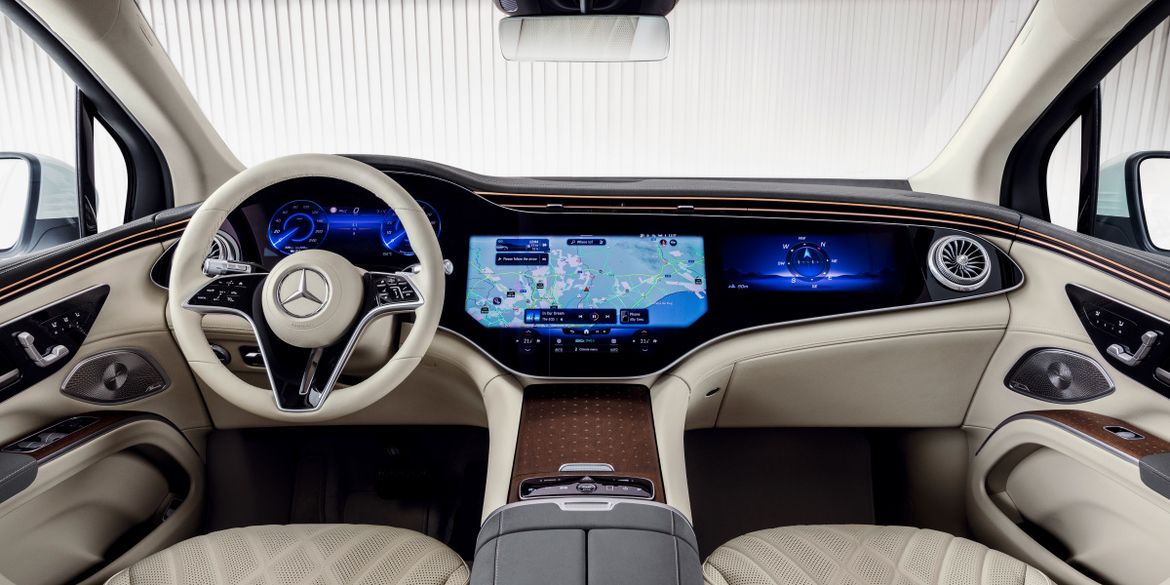 Mercedes-Benz представил флагманский электрокроссовер EQS SUV