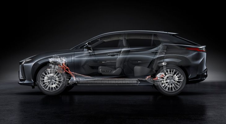 Lexus RZ 450e разделил технику с батарейной «Тойотой»