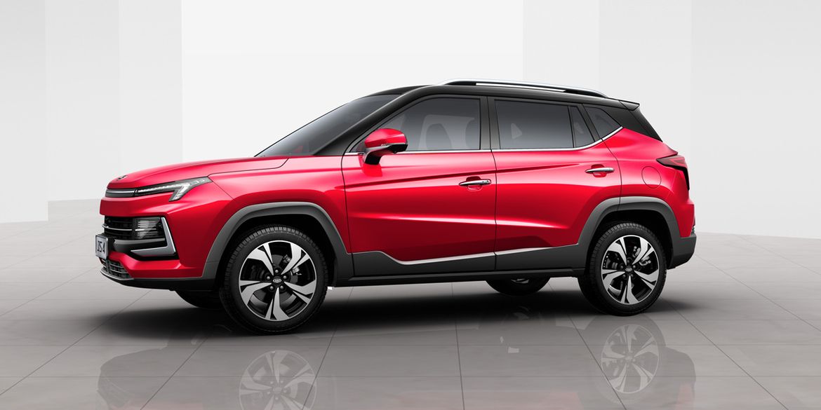 Кроссовер JAC JS4 получит в России три комплектации