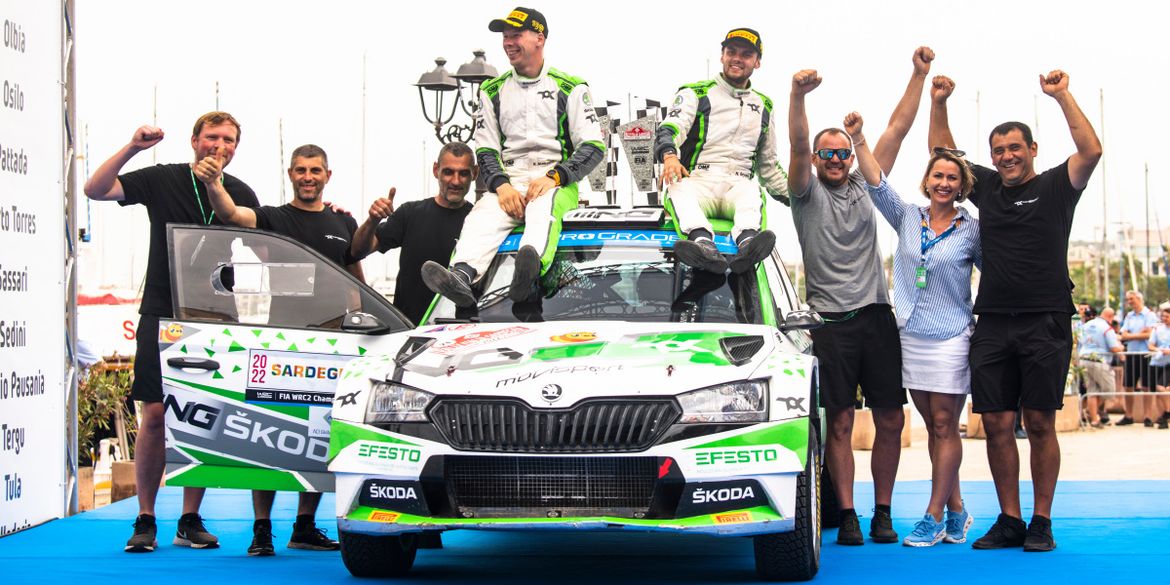 Николай Грязин выиграл итальянский этап WRC2
