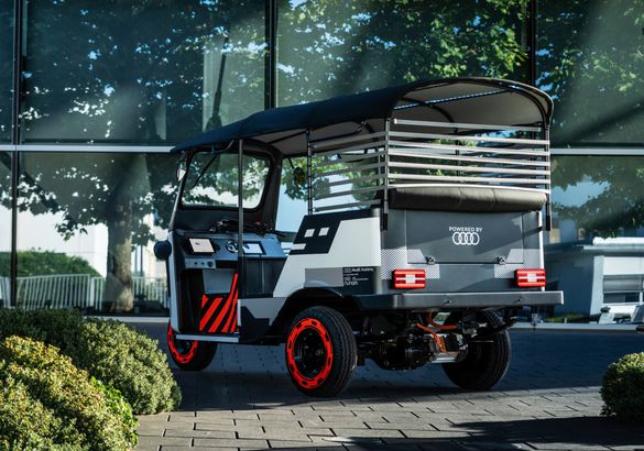 Отработанным батареям Audi нашли применение в электрических моторикшах