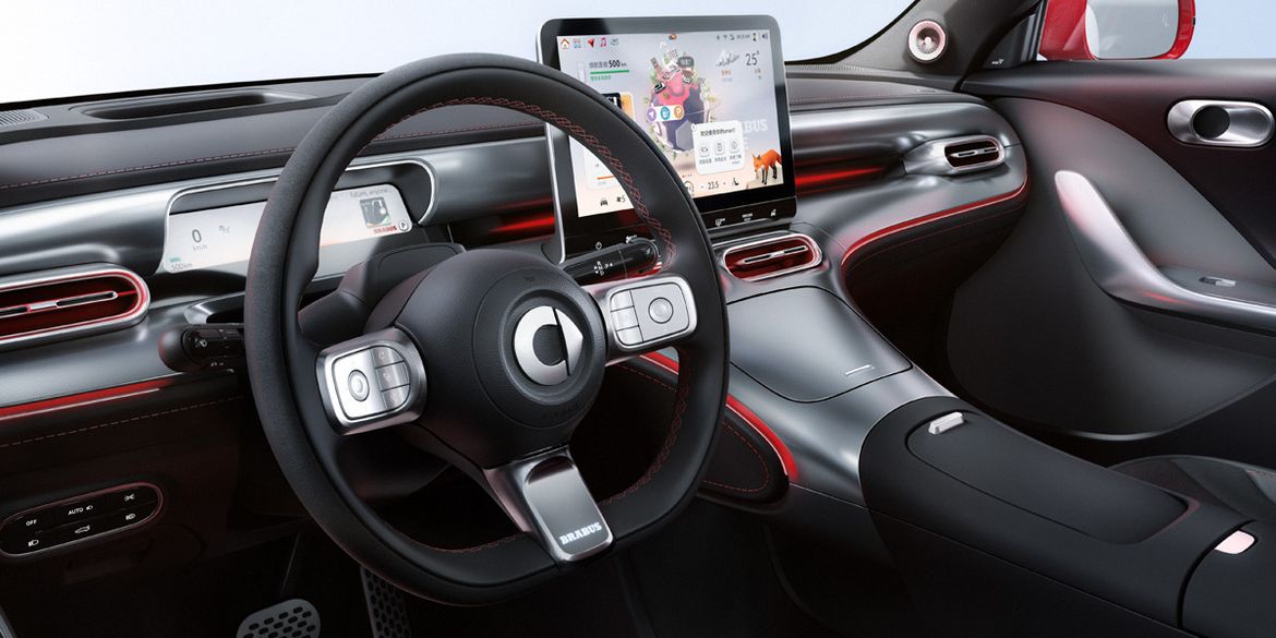 Smart #1 от Brabus запитал электричеством переднюю ось