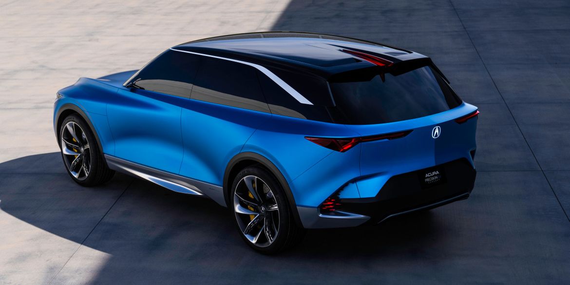 Концептуальный кроссовер Acura Precision EV найдет отражение в серийных электромобилях марки
