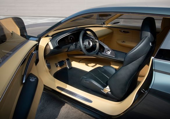 Концепту Genesis X Speedium Coupe дорисовали интерьер