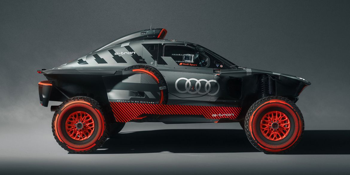Audi усовершенствовала электрический прототип для Дакара