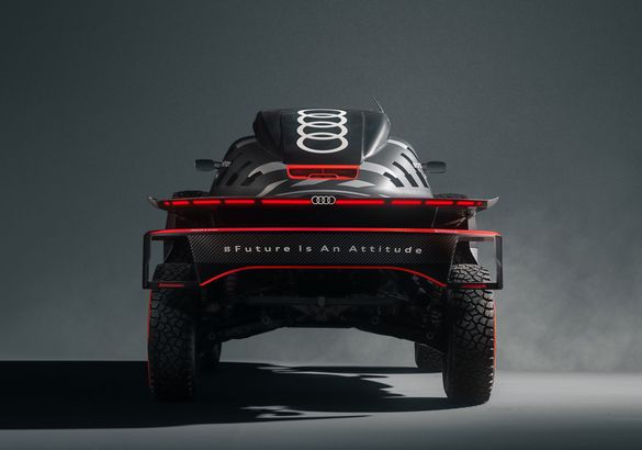 Audi усовершенствовала электрический прототип для Дакара