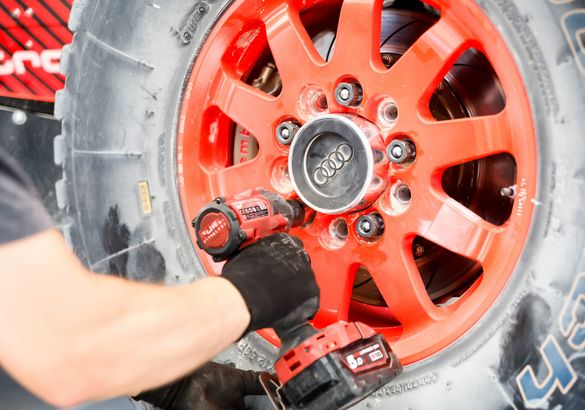 Audi усовершенствовала электрический прототип для Дакара