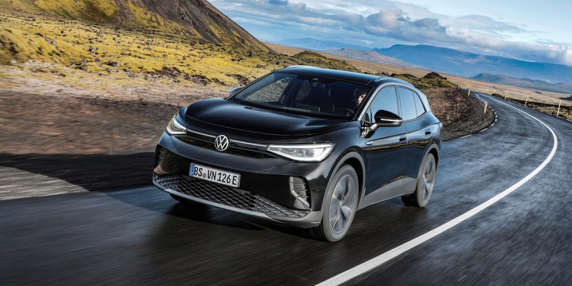 Самым продаваемым электромобилем в России стал Volkswagen ID.4