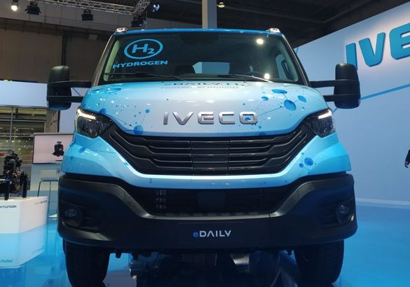 Hyundai и Iveco представили грузовик eDaily на водороде