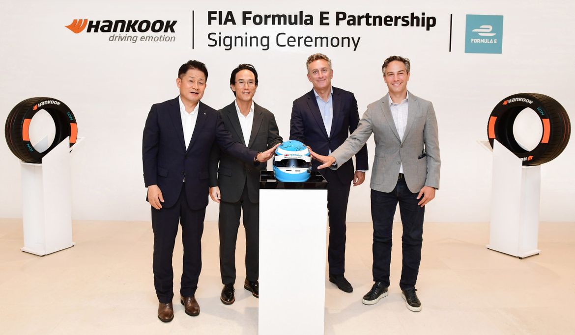Hankook заменил Michelin в статусе поставщика шин для Formula E