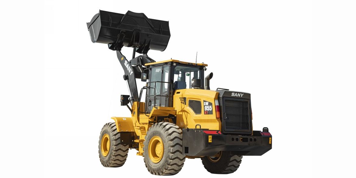Китайские погрузчики Sany SW955K1 начали поставлять в Россию