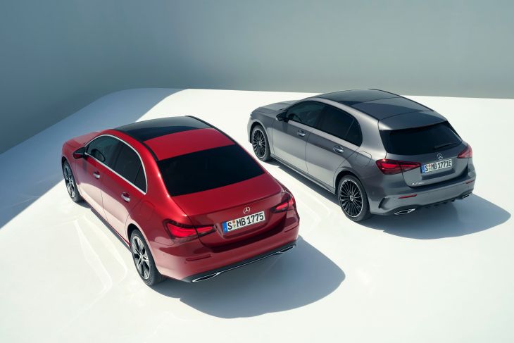 Mercedes-Benz представил обновленные A-Class и B-Class