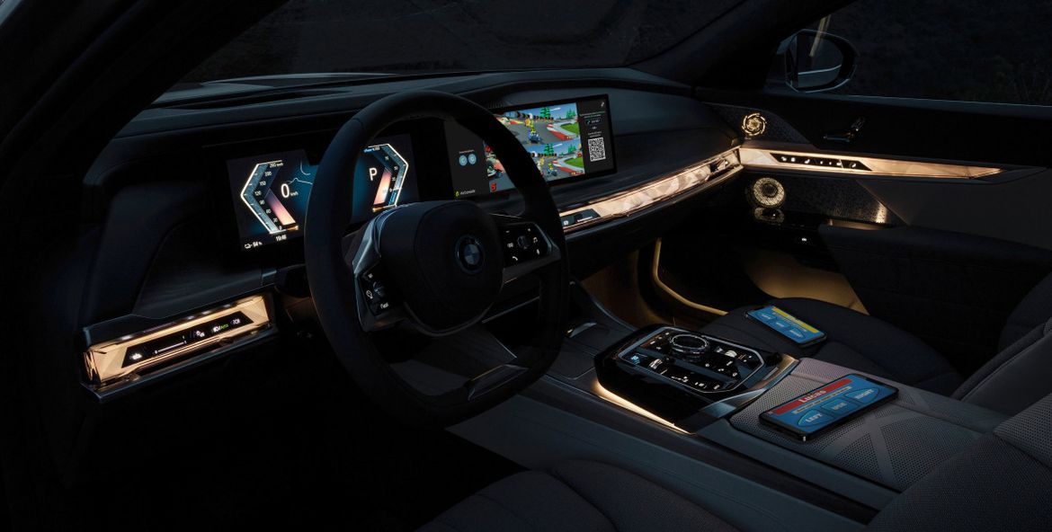 В автомобилях BMW можно будет играть в компьютерные игры