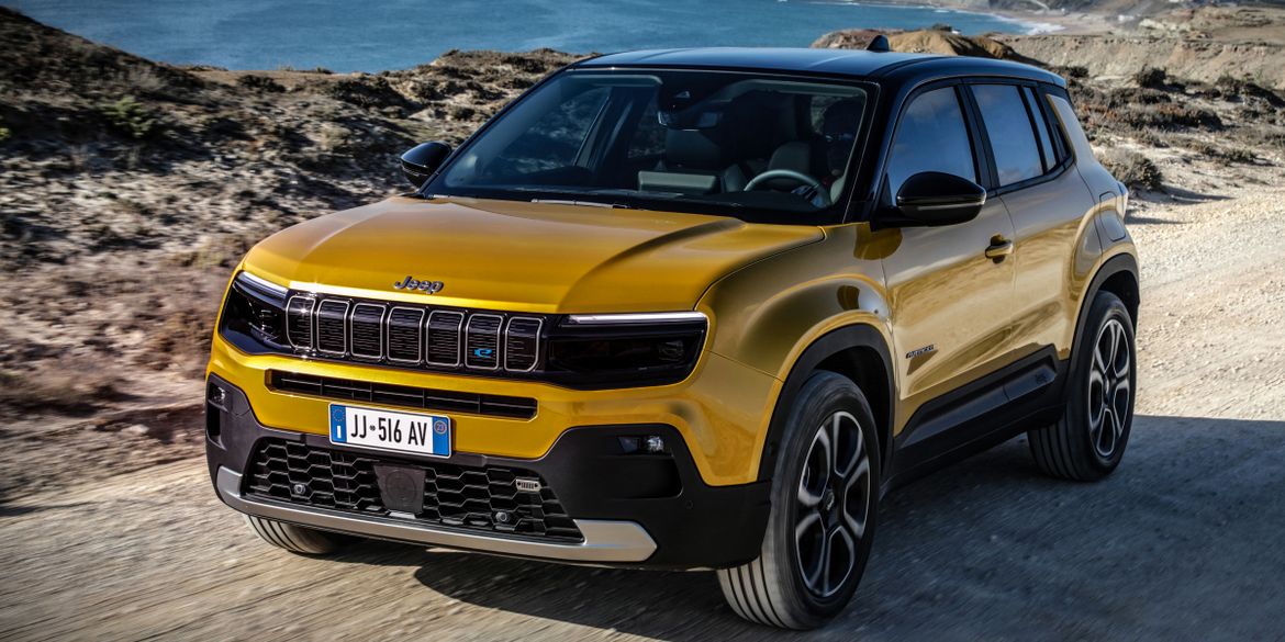 Компактный кроссовер Jeep Avenger стал первым электромобилем марки