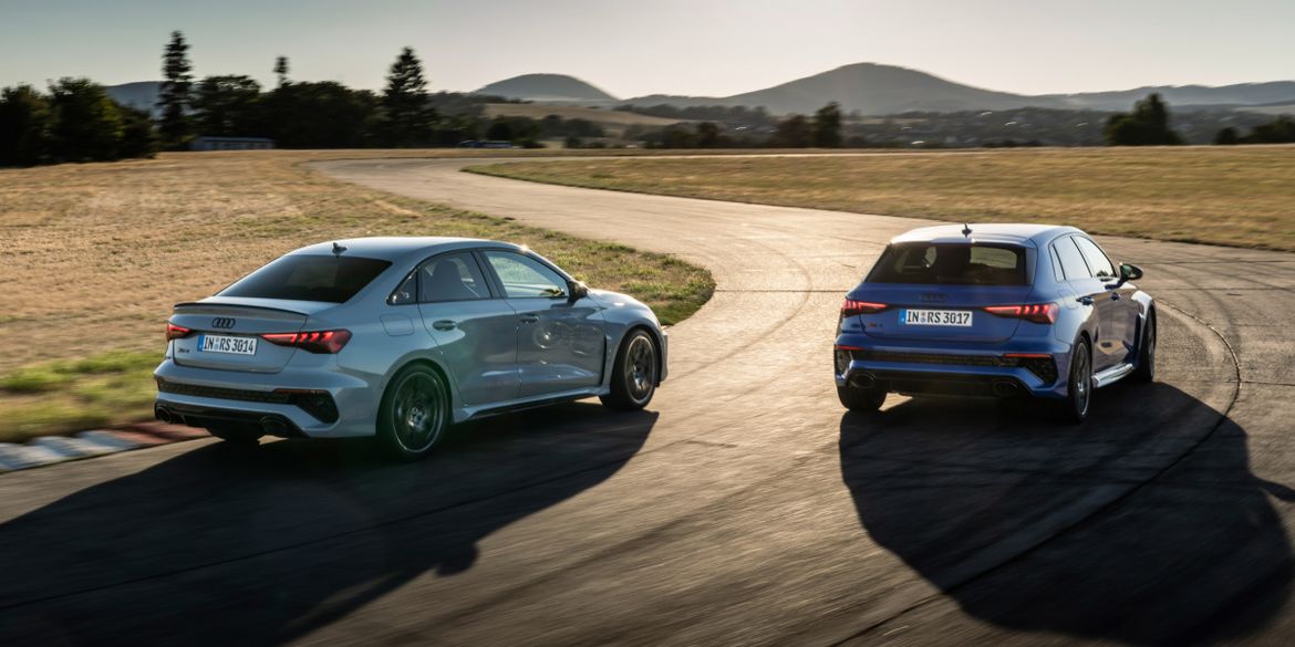 Audi RS 3 performance стал первым серийным хэтчбеком с «максималкой» в 300 км/ч