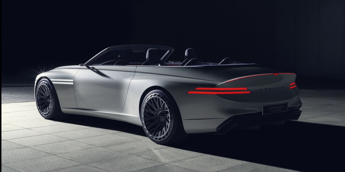 Электрический шоукар Genesis X Convertible может стать прообразом серийных моделей