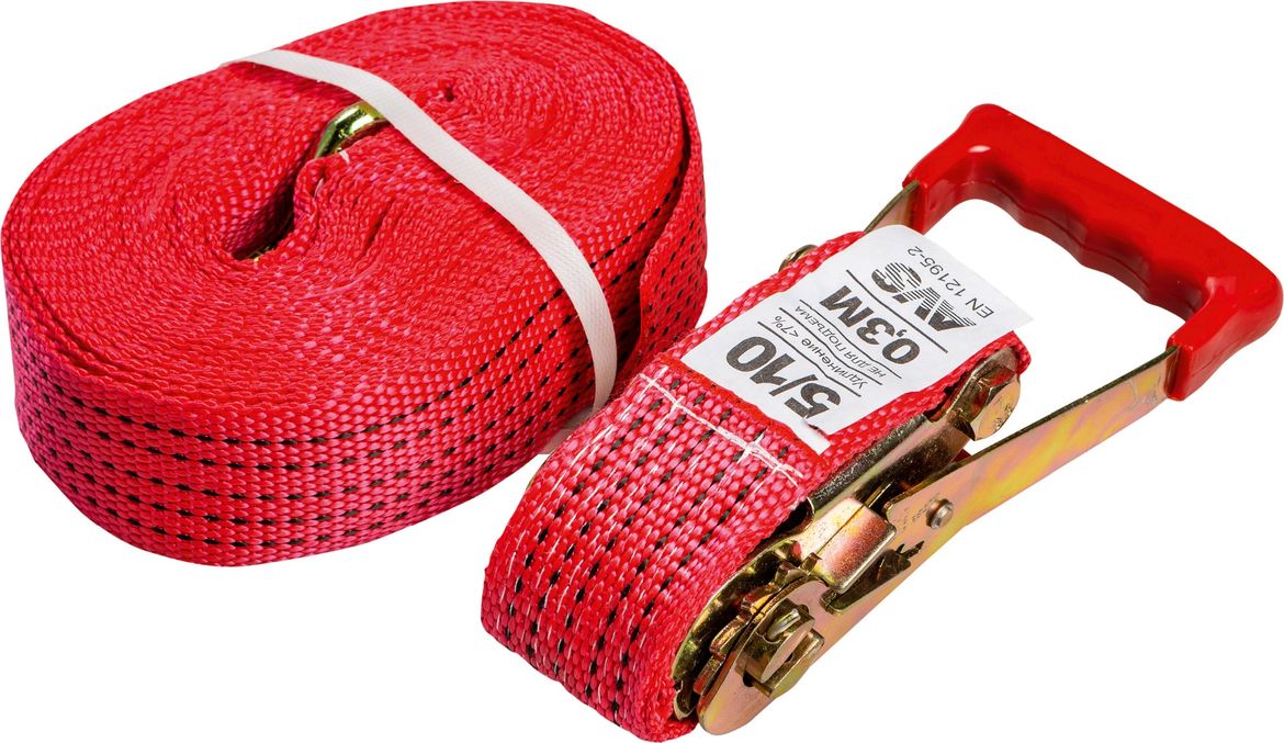 Тест ремней крепления груза: разрываем семь образцов