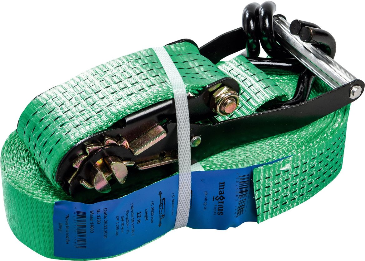 Тест ремней крепления груза: разрываем семь образцов