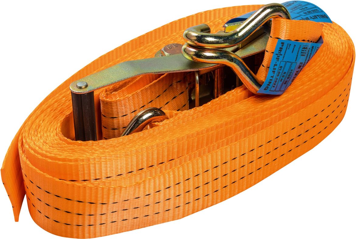 Тест ремней крепления груза: разрываем семь образцов