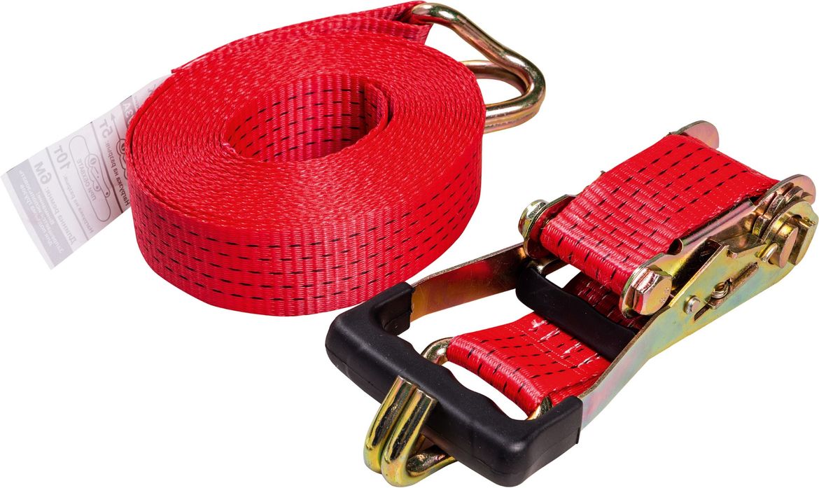 Тест ремней крепления груза: разрываем семь образцов