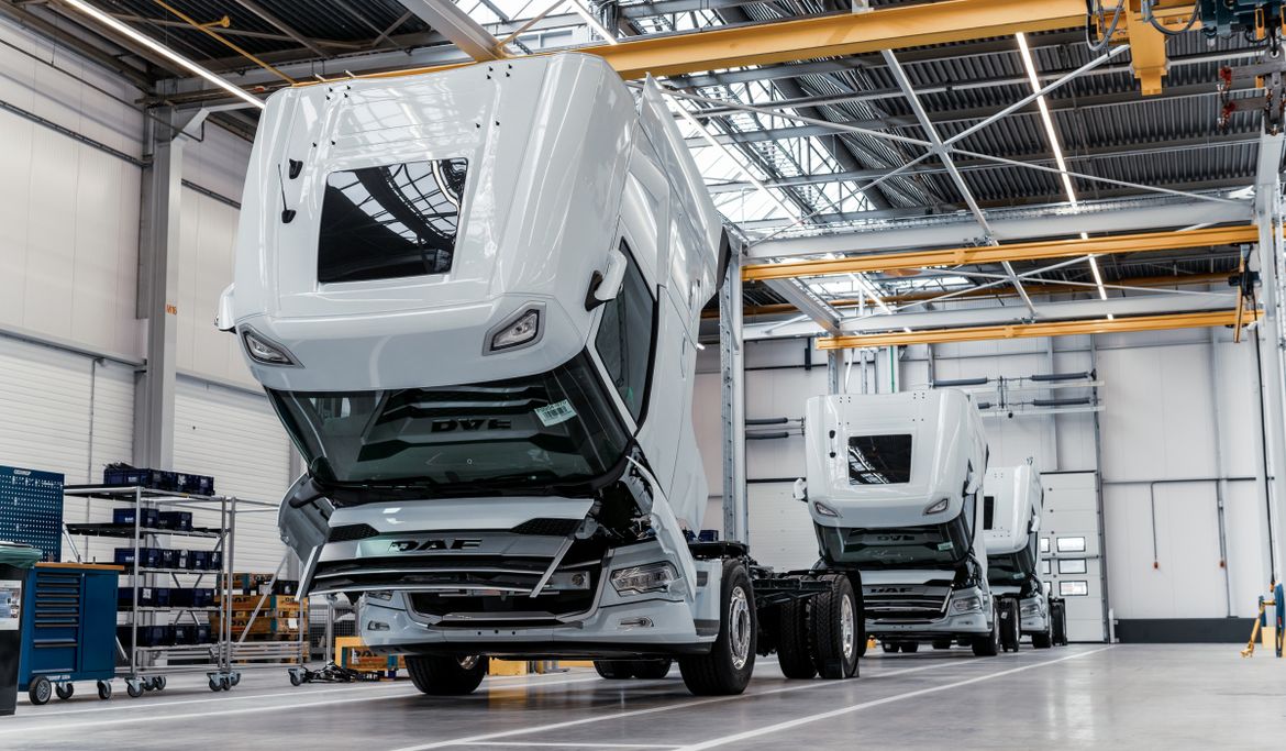 DAF подготовил завод в Нидерландах к выпуску грузовиков на электротяге