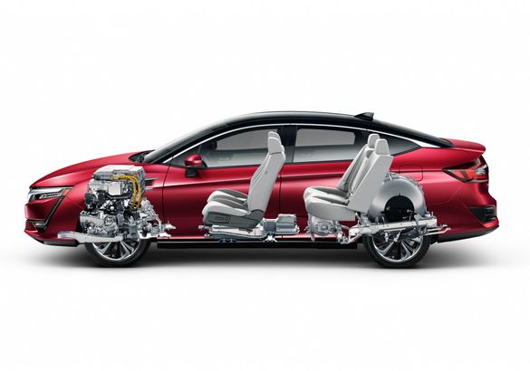 Honda показала водородную установку для нового CR-V