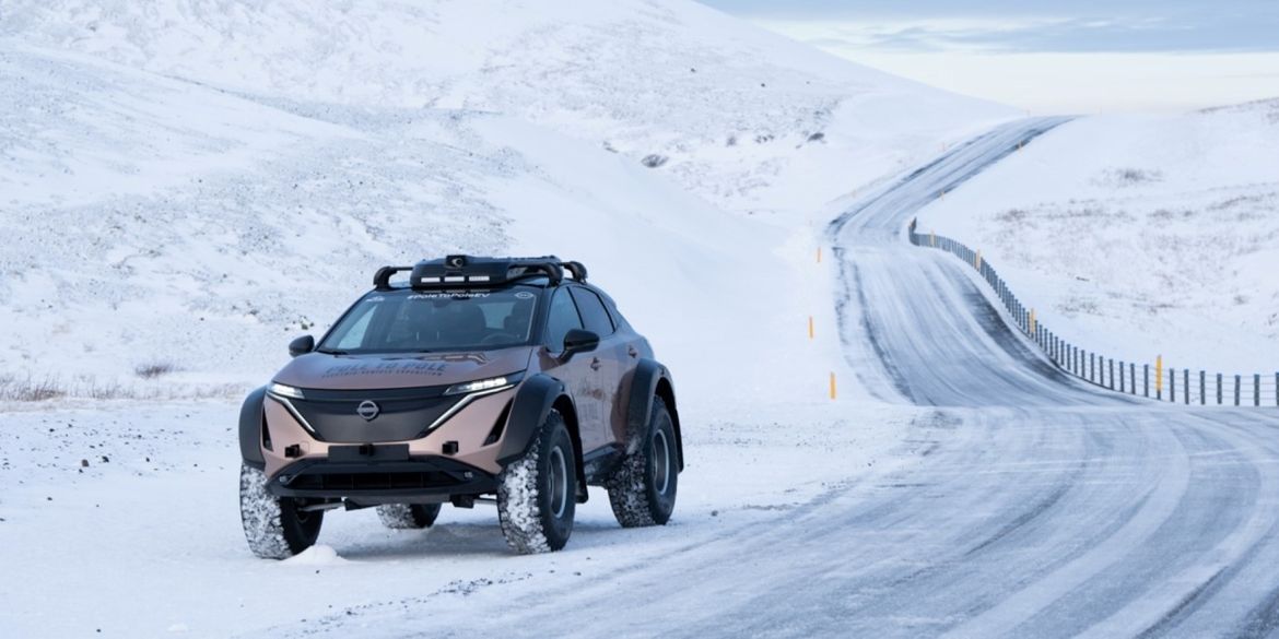 Nissan Ariya получил версию Arctic Trucks ради путешествия от полюса до полюса