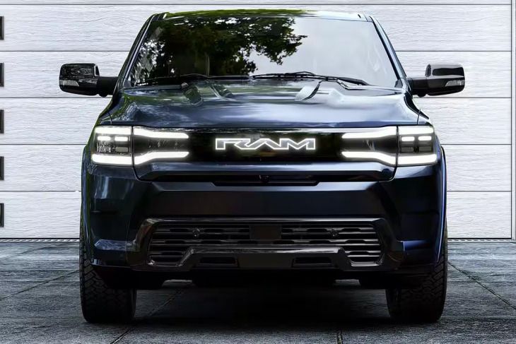 Электробаран: серийный пикап Ram 1500 REV раскрыл внешность