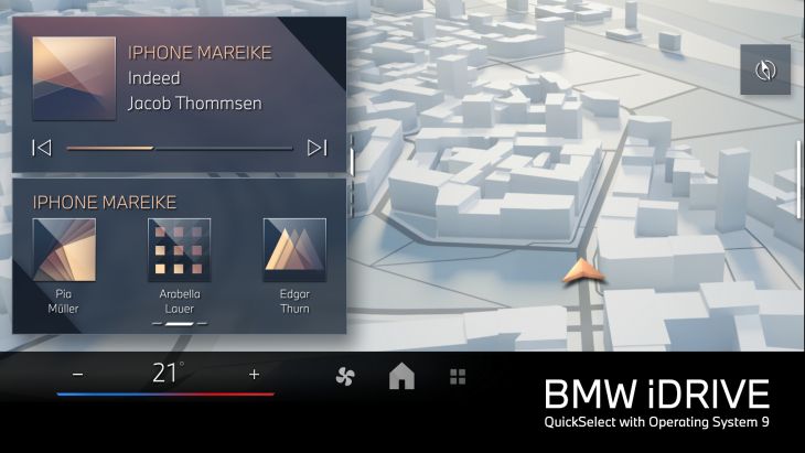 BMW представила новую версию системы iDrive