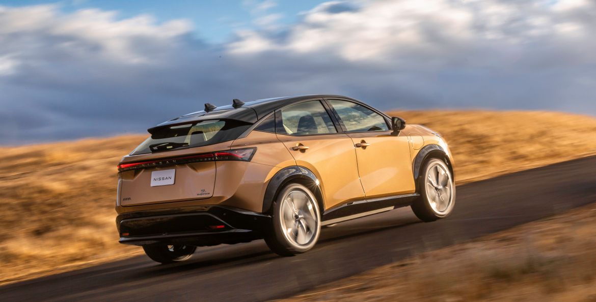 Темпы производства Nissan Ariya существенно отстают от плана