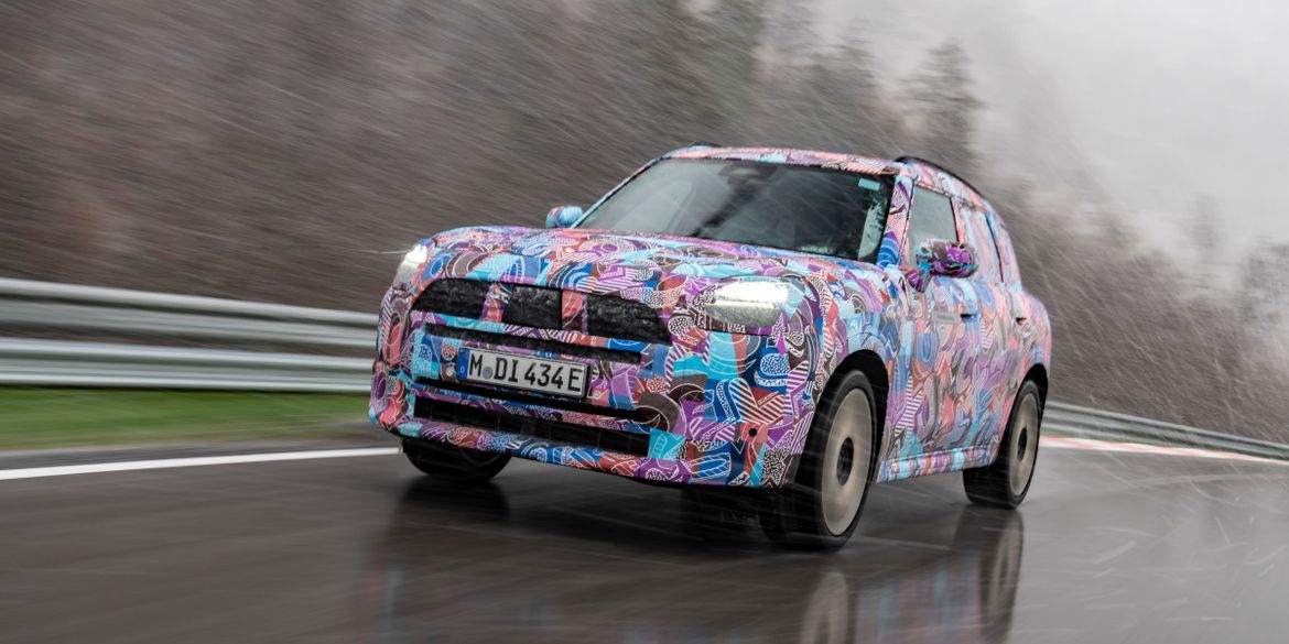 BMW раскрыла характеристики будущего электромобиля Mini Countryman