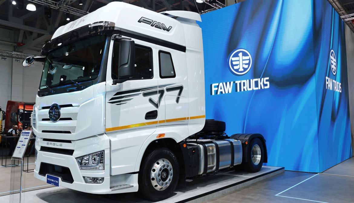 FAW представил на COMvex 2023 ряд новинок для российского рынка