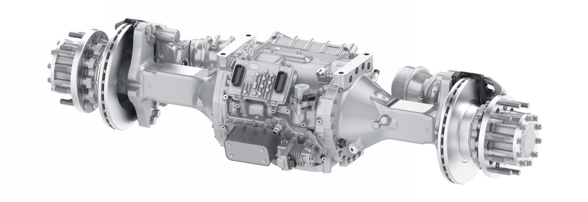 NUFAM-2023: ZF показал решение для электрификации полуприцепов