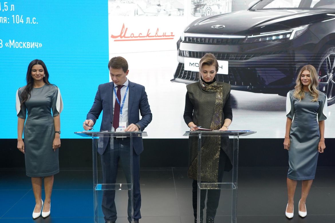 В Санкт-Петербурге представили газовый «Москвич 6»