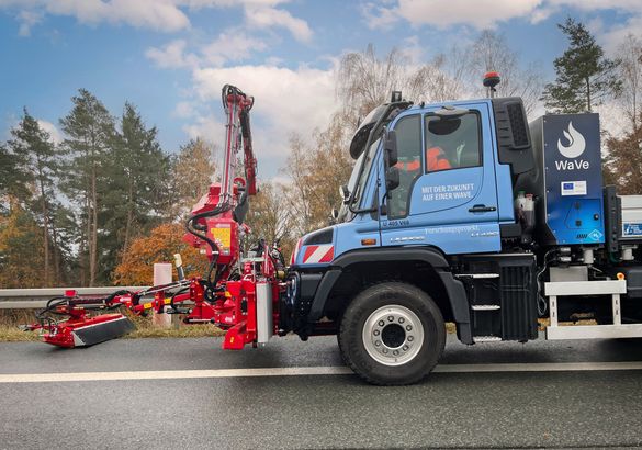 Mercedes-Benz тестирует водородный Unimog