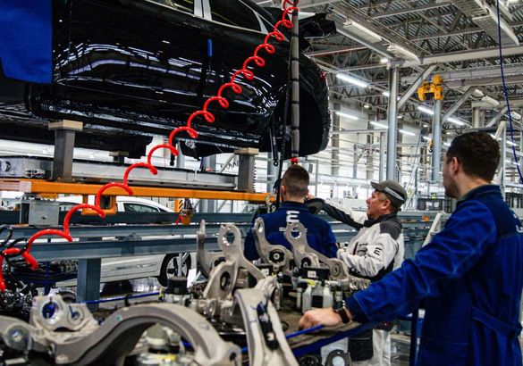 Стартовало производство электрокроссовера Evolute i-JET