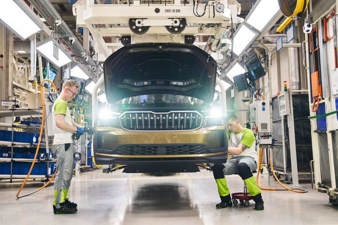 Skoda запустила серийное производство нового Kodiaq