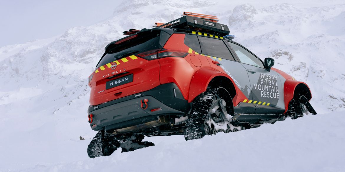 Nissan показал модификацию X-Trail e-4ORCE для горных спасателей