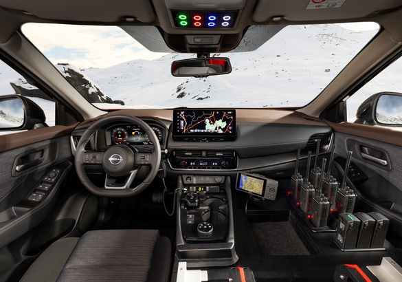 Nissan показал модификацию X-Trail e-4ORCE для горных спасателей