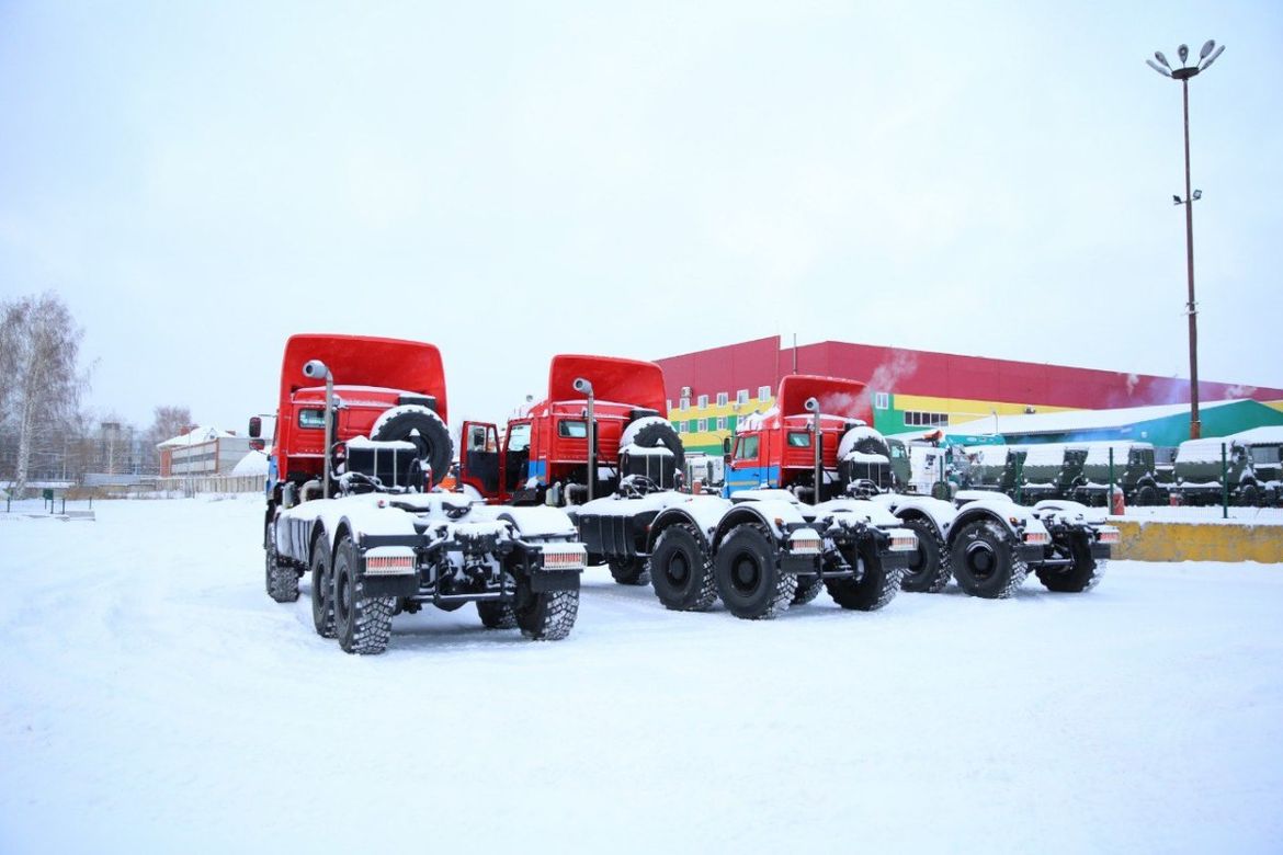 «РИАТ» протестирует седельные тягачи на шасси «КАМАЗ»